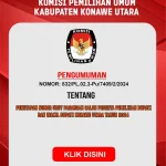 Penetapan Nomor Urut Pasangan Calon Peserta Pemilihan Bupati Dan Wakil Bupati Konawe Utara Tahun 2024 Penetapan Nomor Urut Pasangan Calon Peserta Pemilihan Bupati Dan Wakil Bupati Konawe Utara Tahun 2024