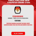 Penetapan Pasangan Calon Bupati Dan Wakil Bupati Kabupaten Konawe Utara Pada Pemilihan Serentak Tahun 2024 PENETAPAN PASANGAN CALON BUPATI DAN WAKIL BUPATI KABUPATEN KONAWE UTARA PADA PEMILIHAN SERENTAK TAHUN 2024