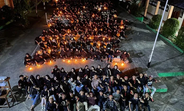 momen_ham Menolak Lupa, HMPS Universitas Mandala Waluya Kendari Gelar September Hitam