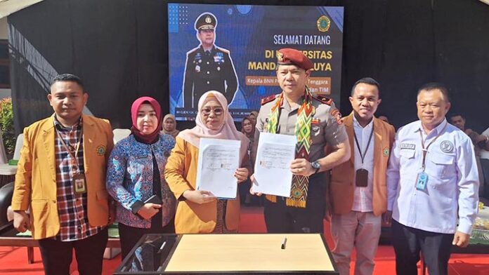 Bebas Narkoba, UMW Kendari Teken MoU dengan BNN Sultra