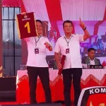 Dapat Nomor Urut 1, Paslon Ikbar Sebut Simbol Kekuatan Terdepan dan Juara Dapat Nomor Urut 1, Paslon Ikbar Sebut Simbol Kekuatan Terdepan dan Juara
