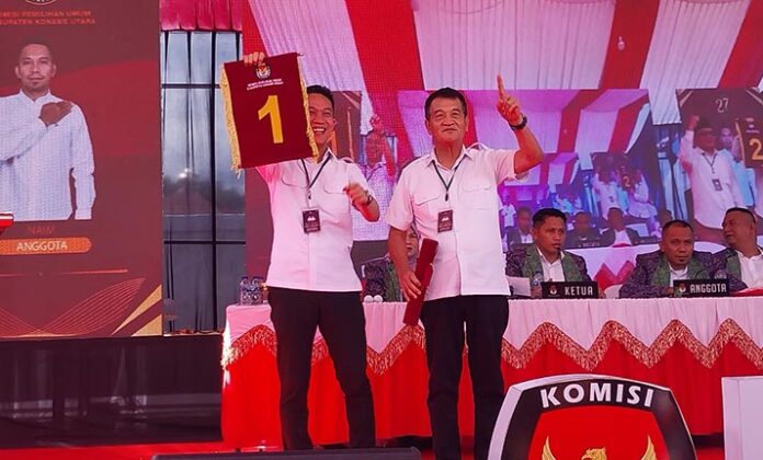 Dapat Nomor Urut 1, Paslon Ikbar Sebut Simbol Kekuatan Terdepan dan Juara