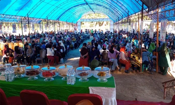 Antusias Warga di Kecamatan Wiwirano Padati Kampanye Tatap Muka Paslon Ikbar-Abu Haera