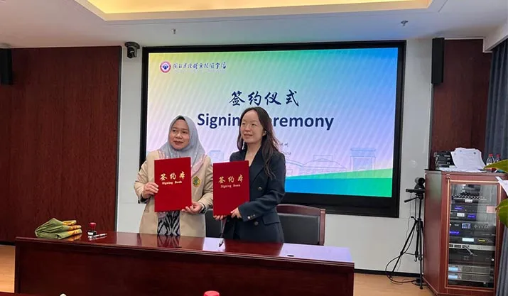 Tingkatkan Mutu Pendidikan, Rektor UMW Kendari Tandatangani Kerjasama dengan 3 Perguruan Tinggi di Cina