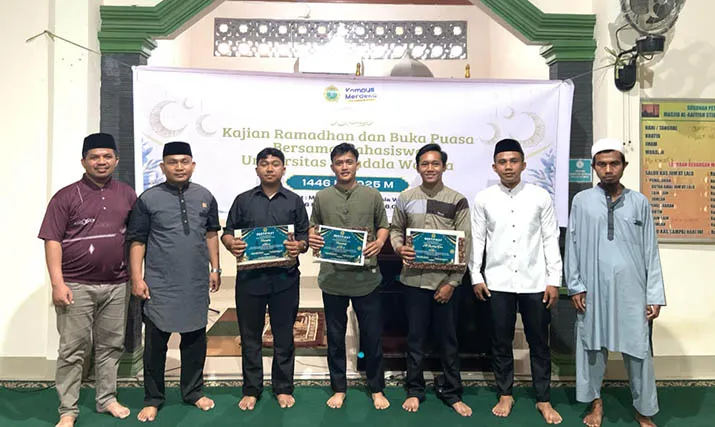 UKM Kerohanian Universitas Mandala Waluya Kendari Gelar Lomba, Kajian dan Buka Bersama