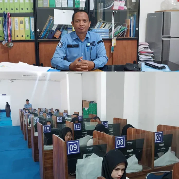 tes_cbbt 729 Calon Mahasiswa Poltekkes Kemenkes Kendari Ikuti Tes CBT