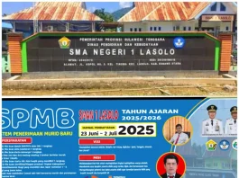 Sistem Penerimaan Murid Baru SMA Negeri 1 Lasolo Tahun Ajaran 2025/2026 Resmi Dibuka Sistem Penerimaan Murid Baru SMA Negeri 1 Lasolo Tahun Ajaran 2025/2026 Resmi Dibuka