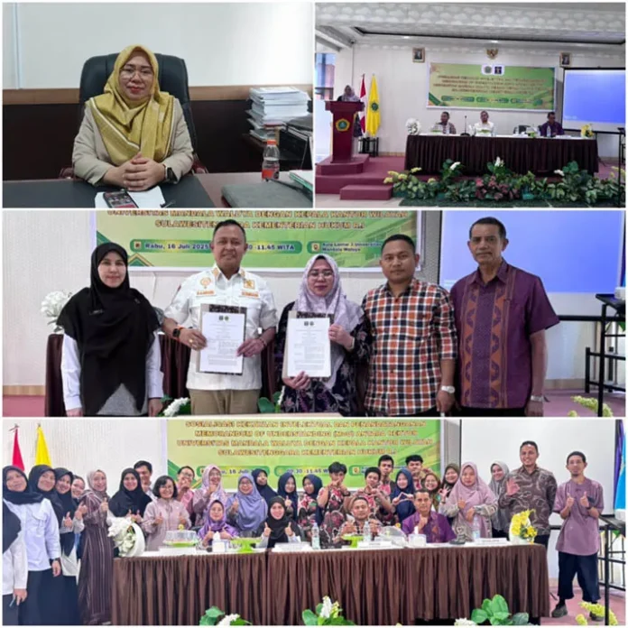 Guna Perlindungan Kekayaan Intelektual, UMW Kendari Gelar Sosialisasi sekaligus MoU dengan Kemenkum Sultra