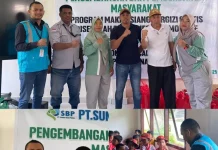 HUT RI ke-80, PT SBP Gelar Program Makan Bergizi Gratis untuk Siswa di SDN 5 Molawe HUT RI ke-80, PT SBP Gelar Program Makan Bergizi Gratis untuk Siswa di SDN 5 Molawe