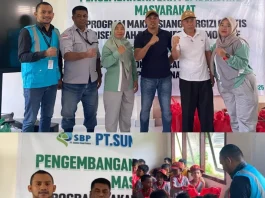 HUT RI ke-80, PT SBP Gelar Program Makan Bergizi Gratis untuk Siswa di SDN 5 Molawe HUT RI ke-80, PT SBP Gelar Program Makan Bergizi Gratis untuk Siswa di SDN 5 Molawe