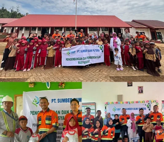 Peduli Pendidikan, PT. SBP Berikan Bantuan Seragam dan Sepatu ke Sekolah Lingkar Tambang Konut Peduli Pendidikan, PT. SBP Berikan Bantuan Seragam dan Sepatu ke Sekolah Lingkar Tambang Konut
