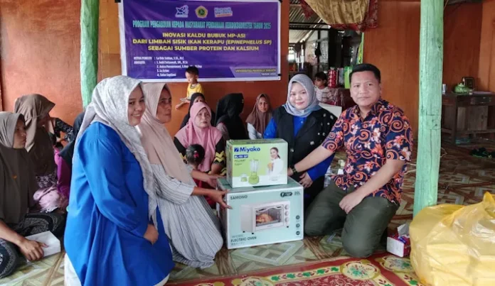 Prodi S1 Kewirausahaan UMW Kendari Gelar Pengabdian Kepada Masyarakat di Desa Mekar