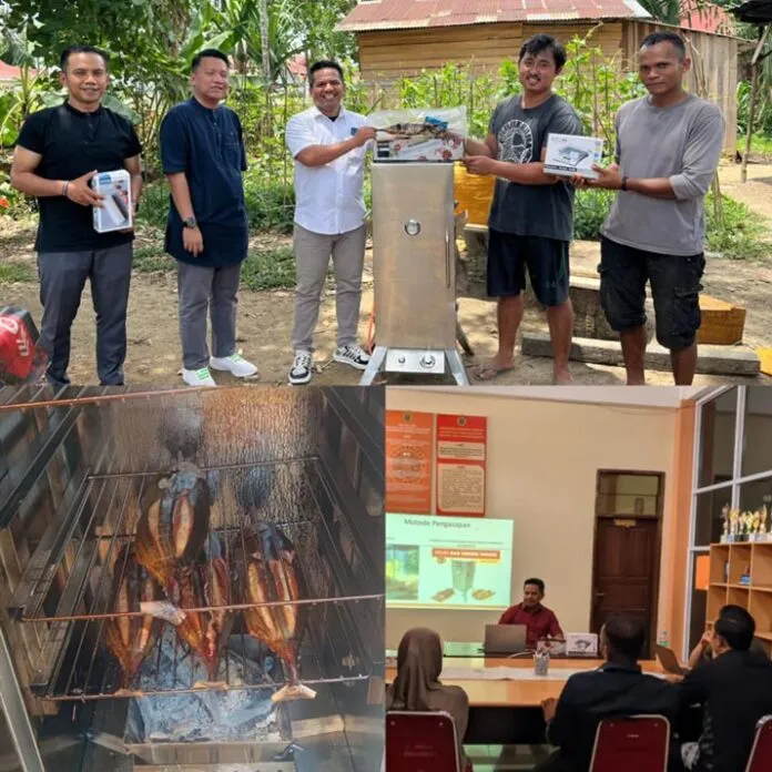 UMW Kendari Gelar Pelatihan Sekaligus Serahkan Teknologi Produksi kepada UMKM Ikan Asap M.A