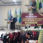 Rektor Resmi Lantik Pejabat Struktural dan Non-Struktural di Lingkungan UMW Kendari Rektor Resmi Lantik Pejabat Struktural dan Non-Struktural di Lingkungan UMW Kendari