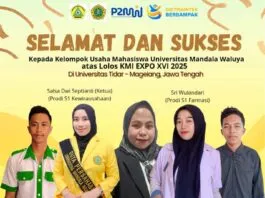 Kelompok Usaha Mahasiswa UMW Kendari Lolos Seleksi KMI Expo 2025 di Universitas Tidar Kelompok Usaha Mahasiswa UMW Kendari Lolos Seleksi KMI Expo 2025 di Universitas Tidar