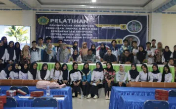 Prodi D3 Sanitasi UMW Kendari Gelar Pelatihan Peningkatan Kamampuan Penulisan Jurnal Ilmiah dan Pemanfaatan AI Prodi D3 Sanitasi UMW Kendari Gelar Pelatihan Peningkatan Kamampuan Penulisan Jurnal Ilmiah dan Pemanfaatan AI