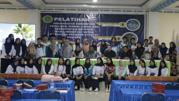 Prodi D3 Sanitasi UMW Kendari Gelar Pelatihan Peningkatan Kamampuan Penulisan Jurnal Ilmiah dan Pemanfaatan AI