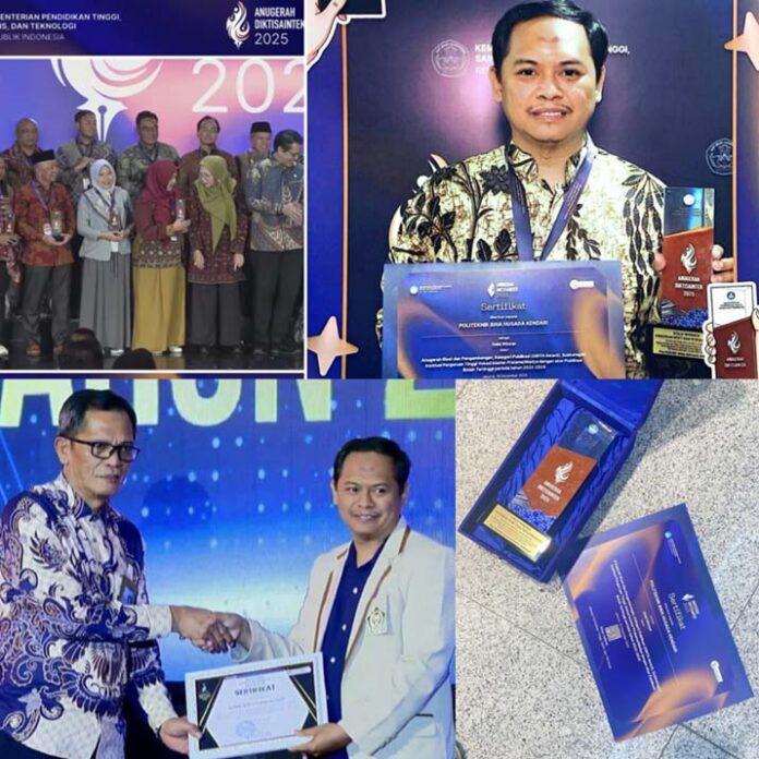 Raih Tiga Penghargaan Dua Hari Berturut-turut, Politeknik Bina Husada Kendari Bersinar di LLDIKTI IX Awards 2025