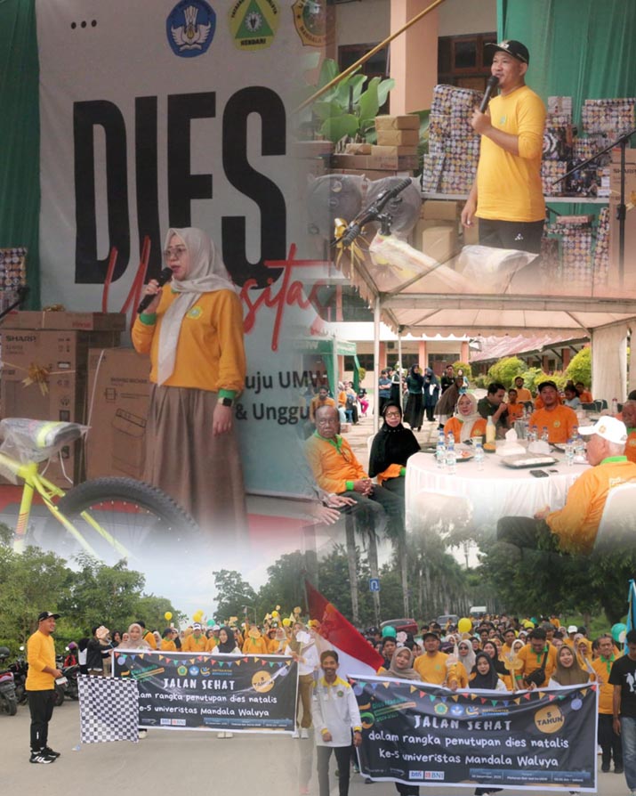 Penutupan Dies Natalis ke-V, Kampus UMW Kendari Tegaskan Komitmen Menuju Perguruan Tinggi Unggul