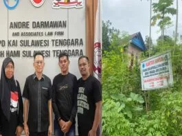 Warga Tunggala Terancam Digugat, Ketua LBH HAMI Sultra Siap Lawan Penyerobotan Tanah Warga Tunggala Terancam Digugat, Ketua LBH HAMI Sultra Siap Lawan Penyerobotan Tanah