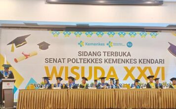 Poltekkes Kemenkes Kendari Gelar Wisuda, Luluskan Ratusan Tenaga Kesehatan Baru Poltekkes Kemenkes Kendari Gelar Wisuda, Luluskan Ratusan Tenaga Kesehatan Baru