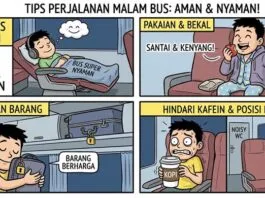 8 Tips Melakukan Perjalanan Naik Bus di Malam Hari, Aman dan Nyaman! 8 Tips Melakukan Perjalanan Naik Bus di Malam Hari, Aman dan Nyaman!