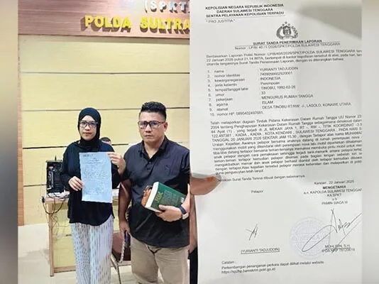 Istri Laporkan Suami atas Dugaan KDRT di Kendari Istri Laporkan Suami atas Dugaan KDRT di Kendari