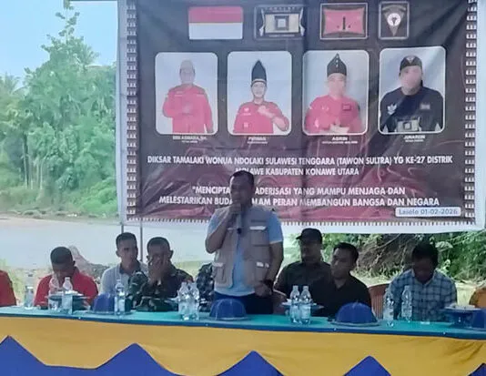 Regenerasi Pejuang Budaya: TAWON Selenggarakan Diksar Angkatan ke-27 di Lasolo Regenerasi Pejuang Budaya: TAWON Selenggarakan Diksar Angkatan ke-27 di Lasolo