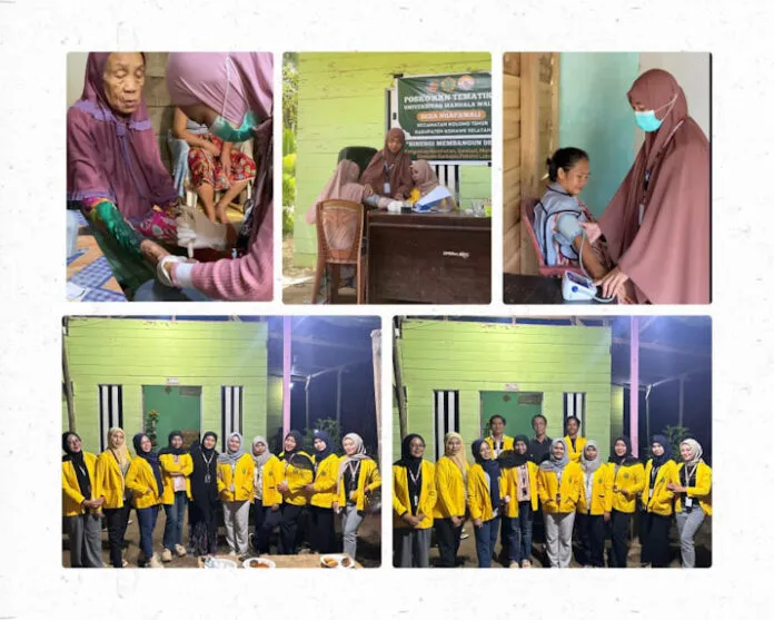 Lewat KKN-T, Mahasiswa UMW Edukasi TB dan Hipertensi di Desa Ngapawali