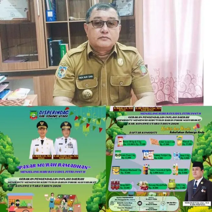 desperindagkonut Jelang Idul Fitri, Disperindag Konut Akan Gelar Pasar Murah Ramadan di Tiga Kecamatan