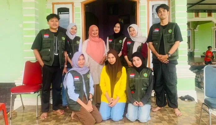 kkn_umww Mahasiswa UMW Kendari Melakukan kegiatan Intervensi Fisik dan Non Fisik Di Desa Lakara