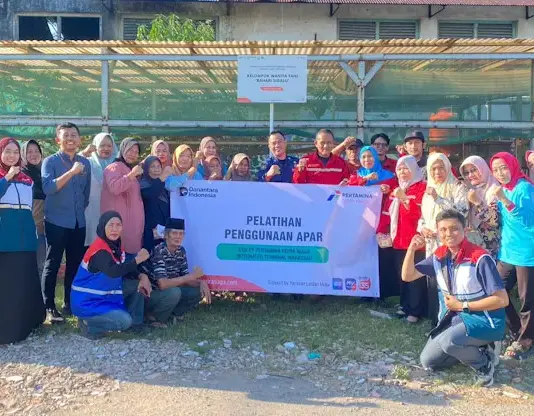 Perkuat Budaya Safety, Pertamina Latih Masyarakat Gunakan APAR di Makassar Perkuat Budaya Safety, Pertamina Latih Masyarakat Gunakan APAR di Makassar