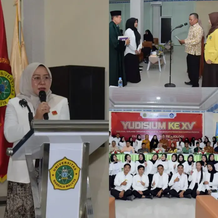 Fakultas Sains dan Teknologi UMW Kendari Kukuhkan 142 Lulusan, Rektor Tekankan Integritas