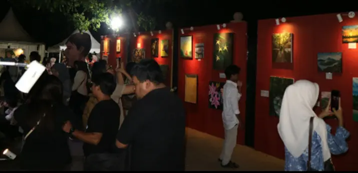 Dukung Seni dan Lingkungan, ANTAM Sponsori Pameran “Rongai-Siggi” di Kendari