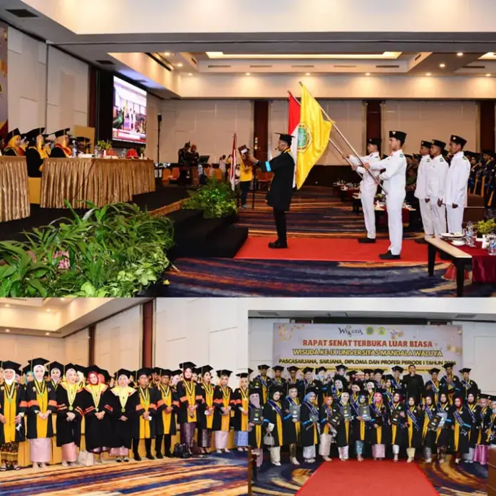 umw_pasca UMW Kendari Gelar Wisudah ke IX, Luluskan 315 Mahasiswa Pascasarjana hingga Profesi