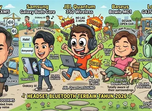 Rekomendasi Merk Headset Bluetooth Terbaik Suara Jernih Rekomendasi Merk Headset Bluetooth Terbaik Suara Jernih