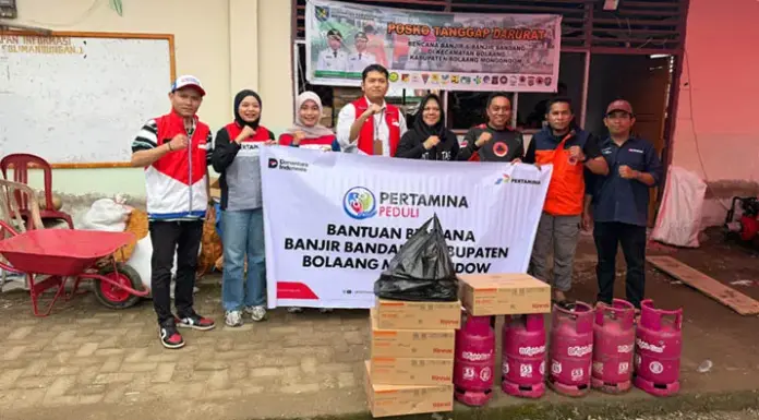 logistikbbm Pertamina Salurkan Logistik dan BBM untuk Korban Banjir di Kabupaten Bolaang Mongondow