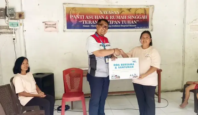 Pertamina Perkuat Kebersamaan Lewat Santunan Anak Yatim di Bitung