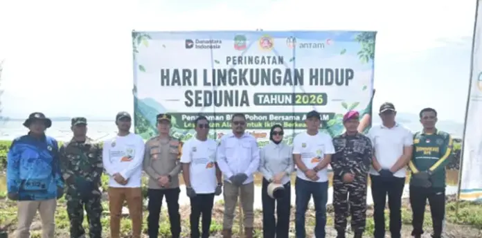 penanaman_antam ANTAM Konut Bersama Pemerintah dan Masyarakat Tanam Pohon untuk Dukung Pelestarian Lingkungan dan Iklim Berkeadilan