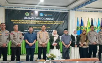 Fakultas Sains dan Teknologi UMW Kendari Gandeng Polda Sultra Cegah Bullying dan Narkoba Fakultas Sains dan Teknologi UMW Kendari Gandeng Polda Sultra Cegah Bullying dan Narkoba