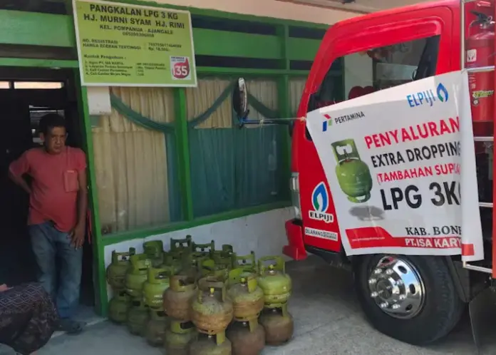 Pertamina Extra Dropping LPG 3 Kg, Stok di Sulsel Kembali Aman