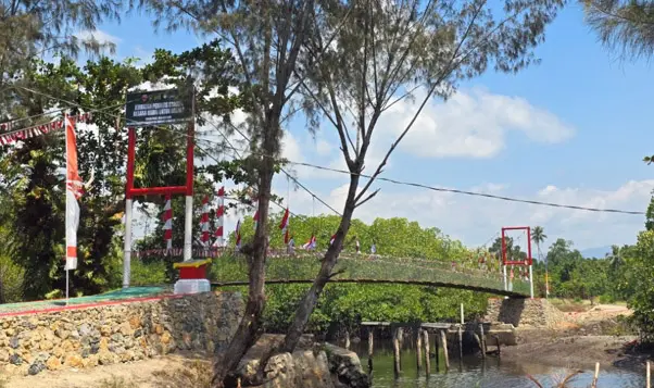 Jembatan Perintis Garuda Resmi Digunakan, ANTAM Dukung Penguatan Akses dan Konektivitas Masyarakat Konawe Utara